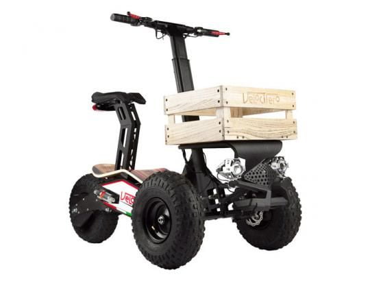 Трехколесный электросамокат Velocifero Mad Truck 2000W (мощный) Трехколесный электросамокат Velocifero Mad Truck 2000W (мощный)